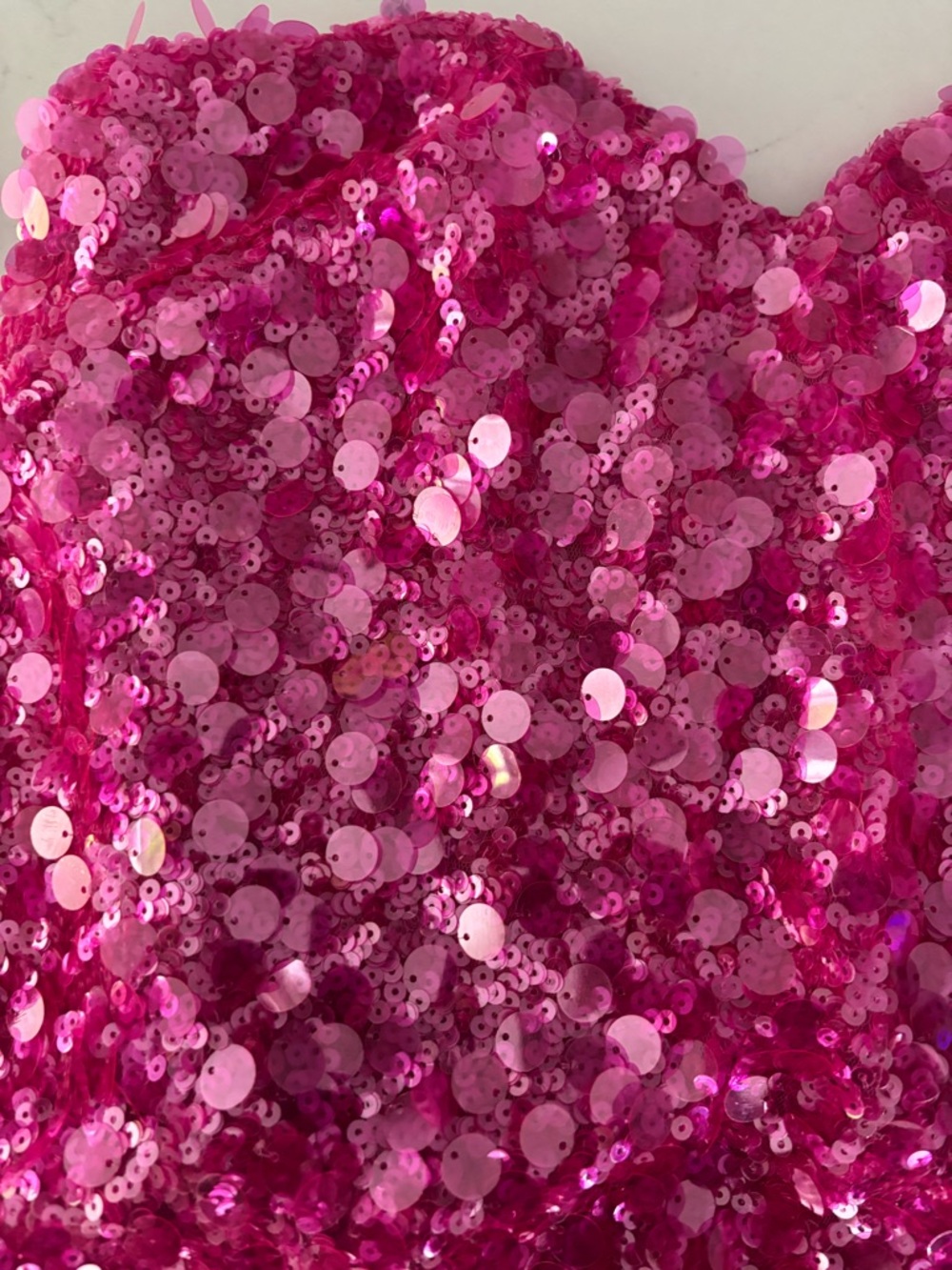 Helsi  Mini Strapless Sequin Mini Dress. - Picture 8 of 11